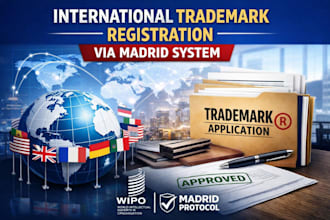register your trademark internationally via madrid system, wipo