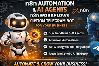 develop powerful python telegram bot, telegram chat bot for channel n8n ai agent