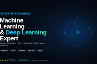 build machine learning and deep learning models in python