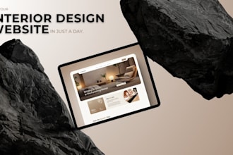 design your interior design website