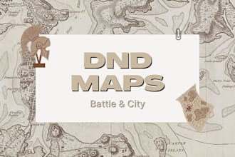 create dnd battle or city maps for you