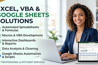 do microsoft excel spreadsheet, excel vba, macros, dashboard, google sheet