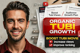 promote your tubi, film promotion, reel short video, increase viewers