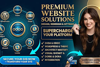 design duda odoo looka dora dorik showit wordpress thrive architect website