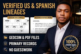 do ancestry genealogy research and build family tree