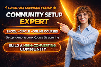 setup circle so community, online course, manage circle so and membership site