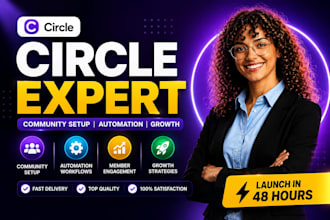 setup circle so community, online course, manage circle so and membership site