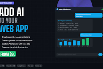 integrate openai, claude, or langchain into your web app