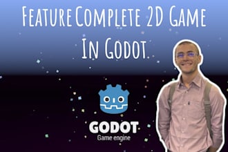 create a 2d game in godot