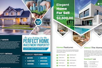 design german logistic real estate flyer, birthday, food menu, brochure flyer