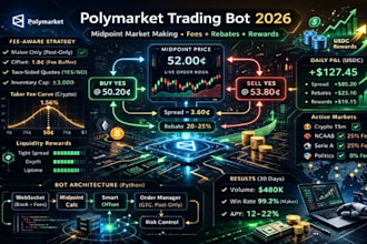develop kalshi polymarket trading volume arbitrage ai profitable bot