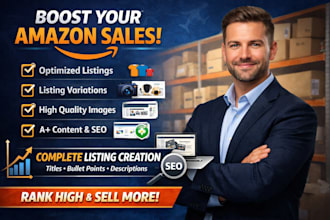 listing creation and its graphics on amazon,ebay,tiktok