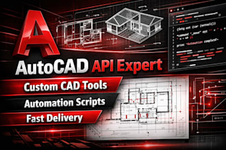 create autocad API plugins and automation tools for cad workflows