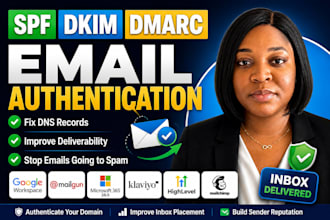fix spf dkim dmarc email authentication and deliverability