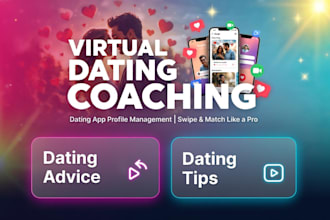 develop and manage dating app swiping and texting for dates on tinder and bumble