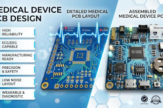 medical device pcb for safe, electronics, healthcare devices, medical grade