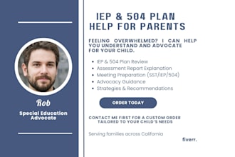 review ieps, 504 plans, ssts, and assessment reports and advocate for students