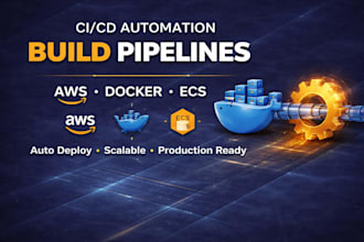 build cicd pipeline with AWS codepipeline, docker, and ecs
