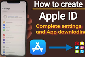 create ios id, ios tv, apple id, apple ios, icloud, for your pc and phone