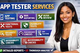 provide 12 app testers for 14 days for play store launch with daily testing