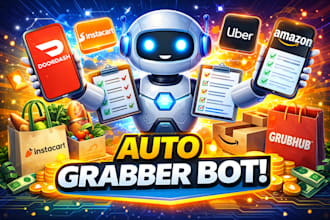 reactivate uber eats bot, roadie bot, doordash bot, zifty bot, uber black bots