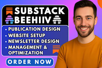 setup substack beehiiv newsletter design beehiiv landing page ai beehiiv website