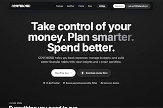 build a modern react website