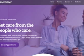 therapy website coaching mental health counseling wellness aba therapy website