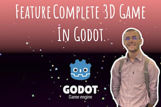 create a 3d game in godot