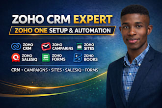 setup zoho one zoho crm zoho zia zoho crm expert zoho automation zoho one expert