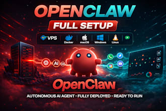 setup openclaw or clawbot ai agent on vps or local machine