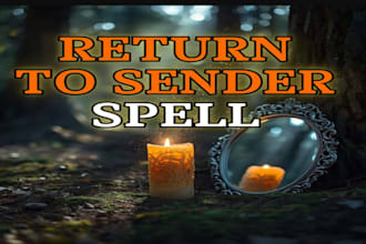 return to sender spell, reverse curses, reflect negativity and send harm back