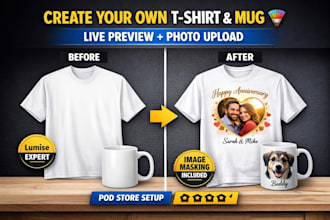 personalized tshirt mug pod lumise product designer mockup image masking store