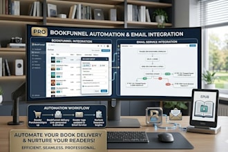automate bookfunnel ebook delivery and email integration