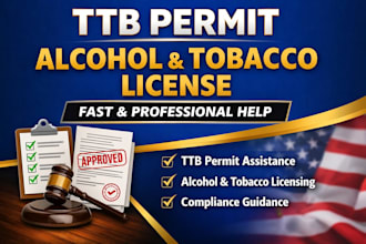 handle ttb permit, alcohol and tobacco licensing and compliance