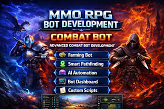 develop poker bot ai game bot igaming website automated bot java development
