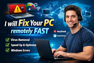 optimize or troubleshoot your PC remotely