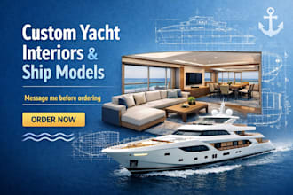 boat yacht design 3d ship interior design naval architecture marine ship model
