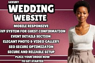 wedding website event rsvp website wedding planner website invitation website