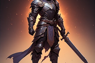 dnd character art and dnd character art