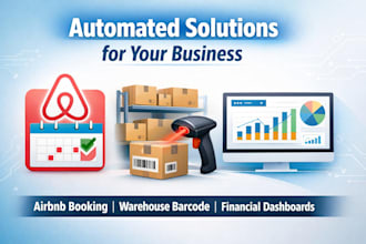 automated airbnb booking com warehouse barcode stessa financial dashboard
