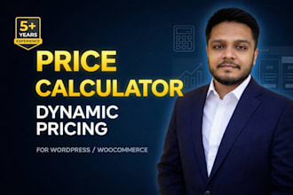build wordpress custom price calculator or cost estimation plugin