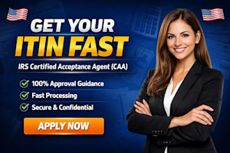 get your itin number fast as irs certified acceptance agent caa