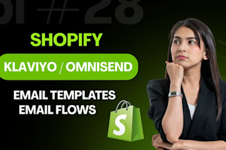 setup highconverting omnisend and klaviyo flows for shopify