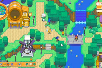 do pixel art background tileset top down rpg maker map design 2d video game art