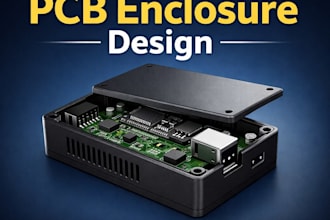 design custom pcb enclosure for arduino esp32 iot electronic devices