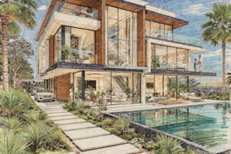 create professional architectural drawings and house plans