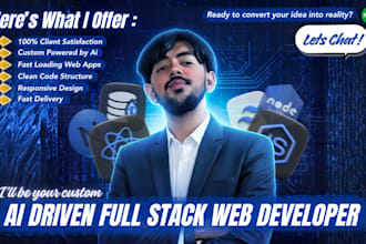 build a custom ai powered full stack website for your business