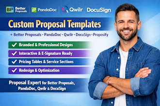 setup better proposal pandadoc qwirl docusign proposify template presentation