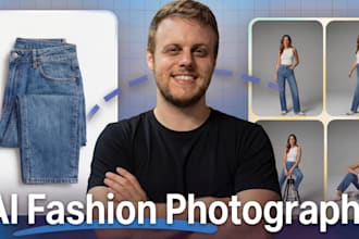 create premium ai fashion product photography